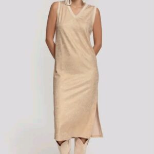 Vestido Brillo Dorado